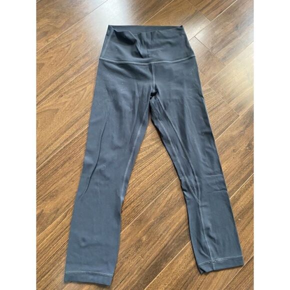Lululemon 2 21” align crop leggings in grey - Picture 1 of 5